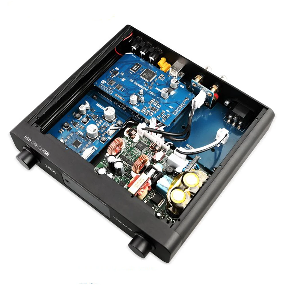 Цифровой усилитель DAC SMSL A6 HiFi AK4452 50 Втx2 DSD512 384 кГц/32 бит|amplifier digital|hifi digital amplifieramplifier