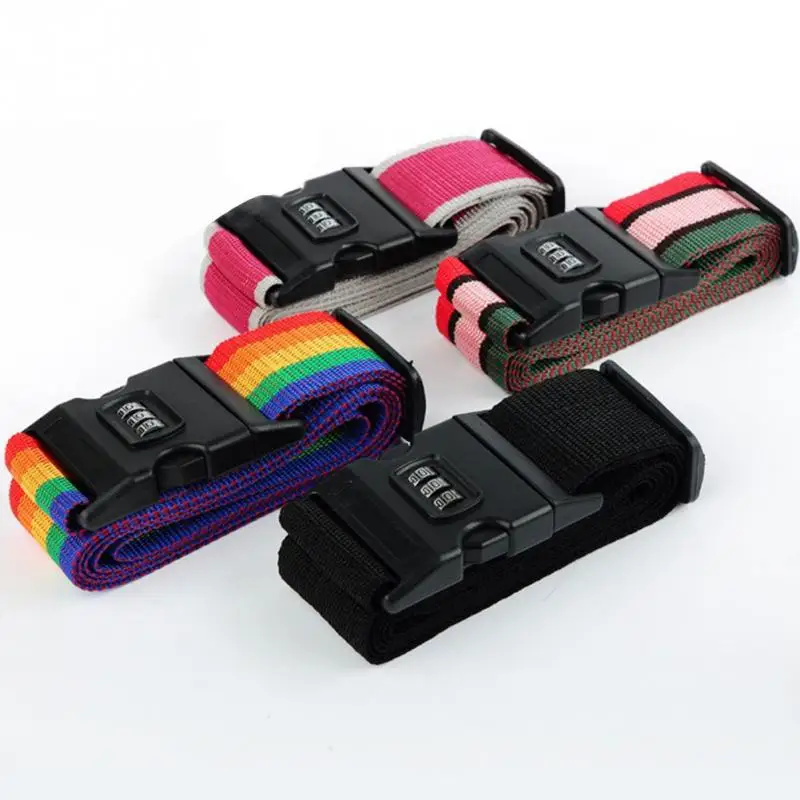 

Useful Travel Luggage Suitcase Strap Baggage Backpack Safe Belt with Secure Coded Lock