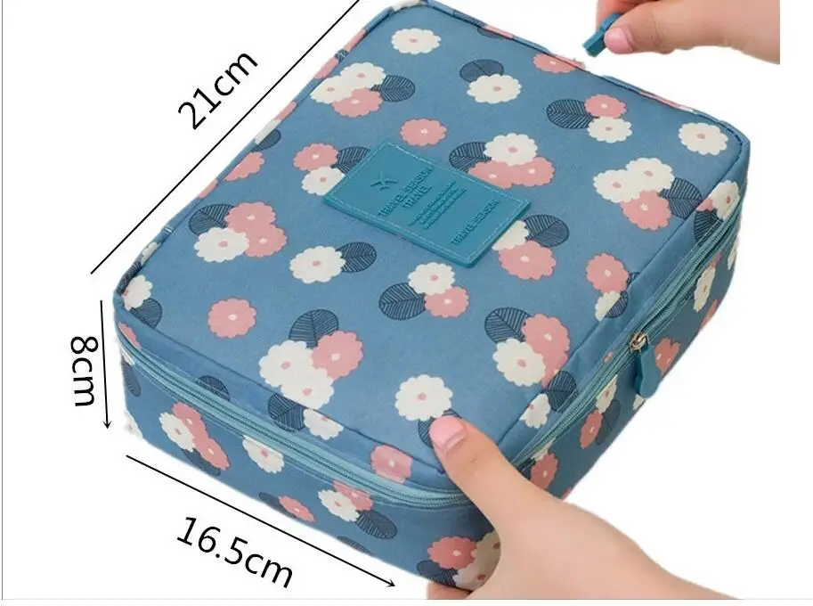 

Multifunction Women Cosmetic Bag Organizer bag Portable Zipper clear Makeup Bag Travel Storage Wash makeup pouch Beauty Kit