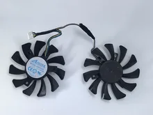 Neue Original 75mm APISTEK GA81O2U GA8102U PFTB DC 12 V 0.38A 4Pin Graphics Grafikkarte Kuhlung Daul Fan