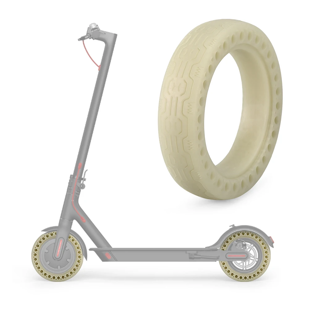 

Luminous Solid Tire Explosion-proof Front Rear Tyre for Xiaomi M365 Electric Scooter