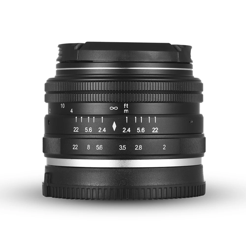 50 мм F/2,0 объектив с фиксированным ручным фокусом для sony E Mount беззеркальная камера A6500 A9 A6300 A6000 A5100 A5000 NEX7 NEX6 NEX5N NEX5R