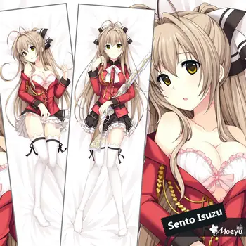 

Anime Amagi Brilliant Park Sento Isuzu Sexy Hugging Body Pillow Case Cover Long Adult Otaku Pillowcase 35*55/160*50cm
