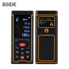 70 м портативный ручной перезаряжаемый цифровой лазерный дальномер с цветным дисплеем дальномер диастиметр измерение площади объема
