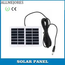 ALLMEJORES Solar panel 6V 1.2W chargeing for Emergency Light Polycrystalline soalr cell panel charger ROSH CE Certificate