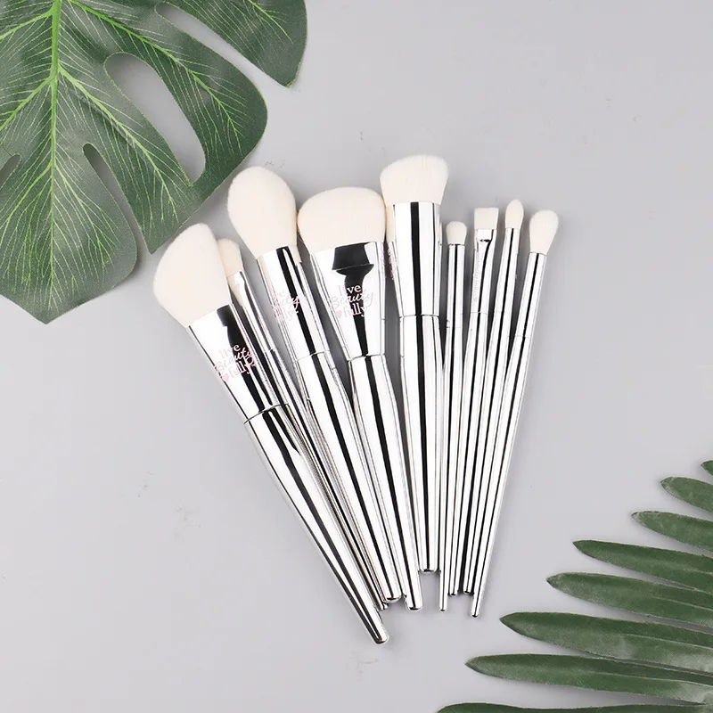 

9pcs new creative beauty makeup brush set eye shadow foundation high gloss brush comfortable and soft professional beauty tools