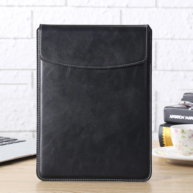 Чехол/сумка NINJACASE на липучке из искусственной кожи для 7,8 дюймов Pocketbook 740 InkPad 3 Ereader и PB740 PocketBook Inkpad 3 Ebook - Цвет: Classic Black