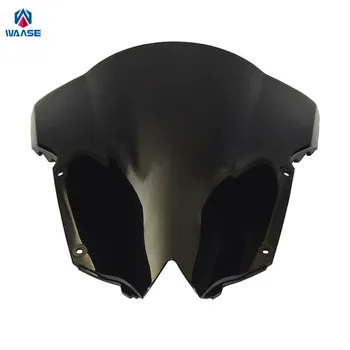 

waase Double Bubble Windscreen Windshield Shield Screen For Yamaha YZF R6 2008 2009 2010 2011 2012 2013 2014 2015 2016
