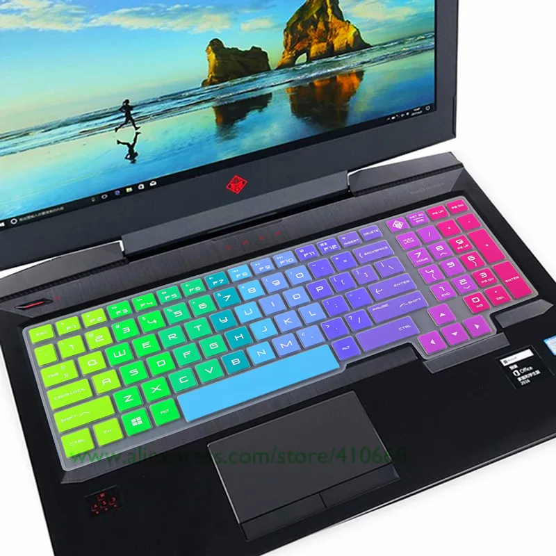 Силиконовый чехол для HP OMEN 15 CE015DX CE013DX CE011DX CE018DX CE019DX CE051NR|Чехлы клавиатуры| |