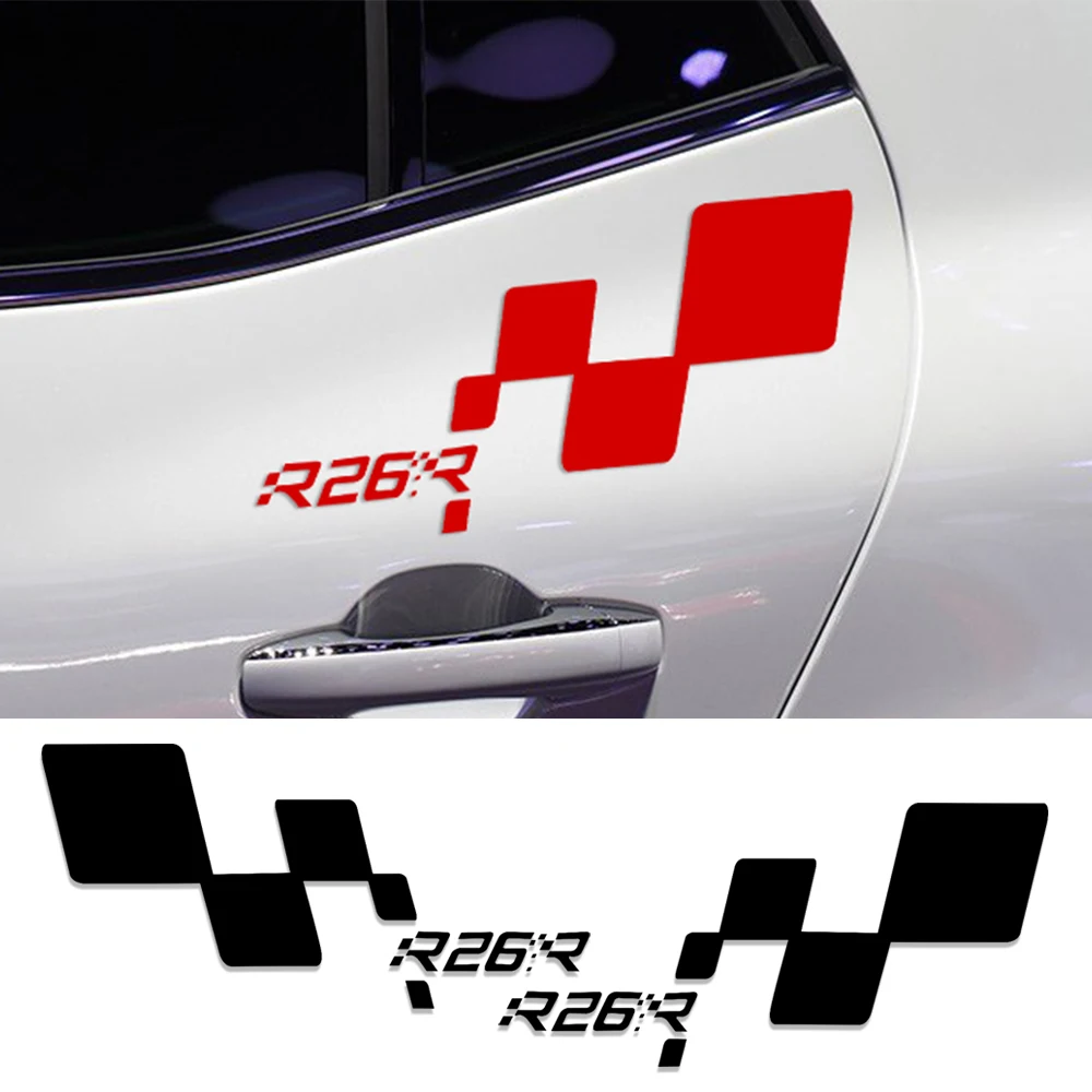 Светоотражающая наклейка R26R на дверь гоночного автомобиля для Renault Sport Clio Megane 2
