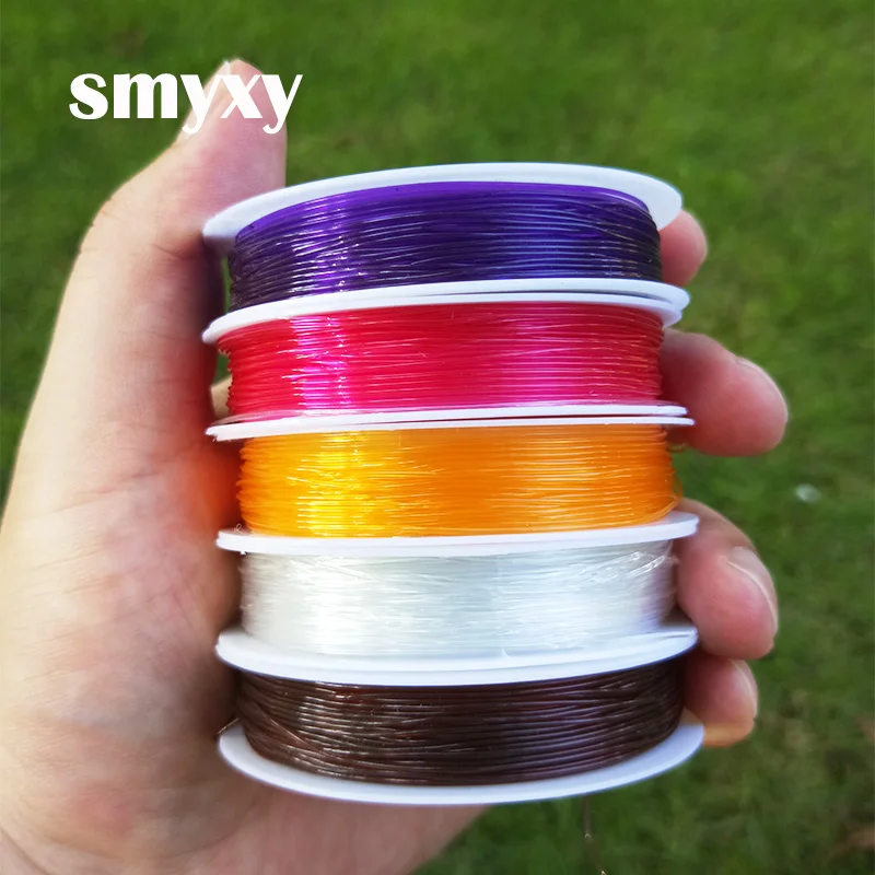 

Transparent Colorful Stretch Elastic Crystal Line DIY Beading Cord/String/Thread Bracelet&Necklace Jewelry Making Accessories