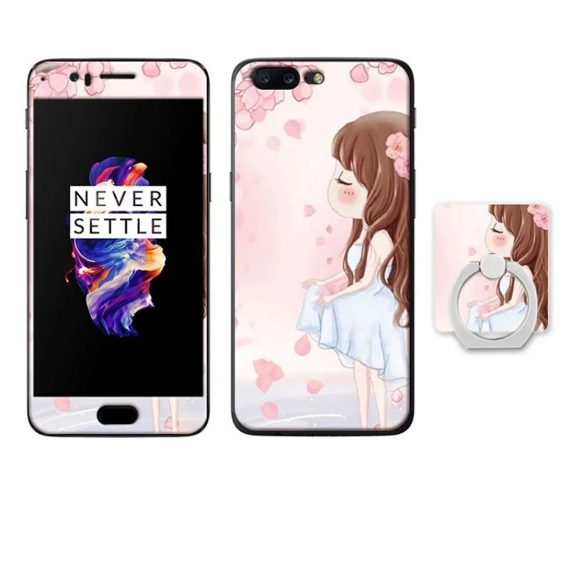 oneplus 5 case cover glass screen protector  (1)