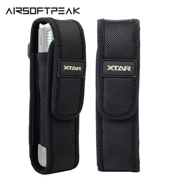 

2Pcs Tactical T220 Flashlight Pouch LED Torch Holster Case Belt Cover Waist Bag Flashlight Holder Hunting Lighting Accessories