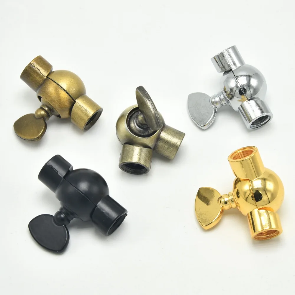 

6pcs M10 Lamp Socket Droplight Connectors Universal Head 10mm Male Screw Thread Edison Lighting Bases Holder Droplight Connector