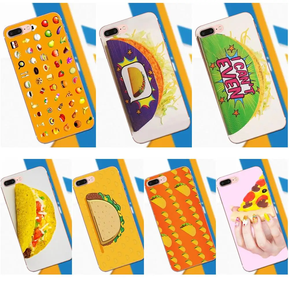 

Tpwxnx Taco Emoji Food For iPhone 4 4S 5 5C SE 6 6S 7 8 Plus X For Sony Z Z1 Z2 Z3 Z5 compact M2 M4 M5 T3 XA Soft Phone Case