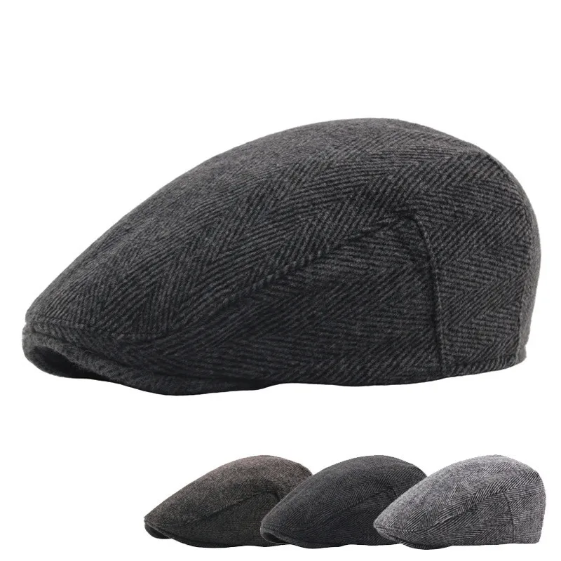 Buy Cap For Men New Newsboy Caps Retro Driving Men