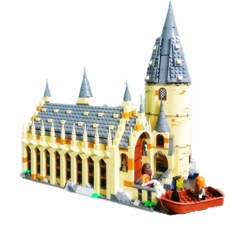 

Harri Potter Serices Hogwarts Great Hall Compatibility Legoing 75954 Building Blocks Bricks Toys Gift Christmas