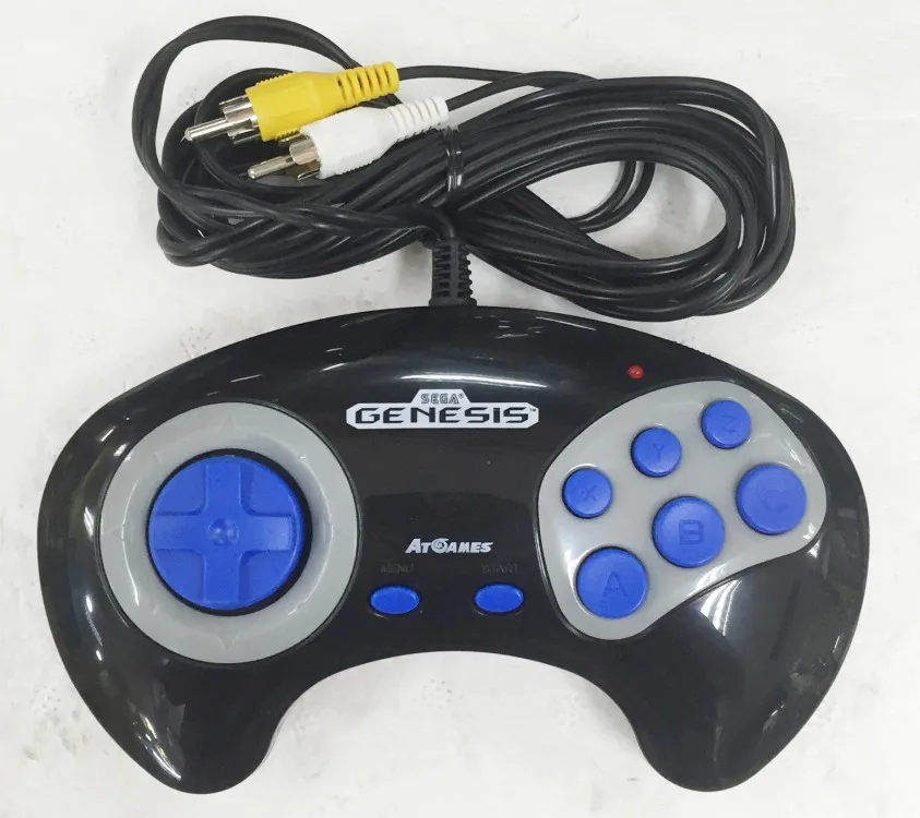 

For Sega 16 bit Portable Handheld Game Console gamepad controller bulit in with games Free shipping