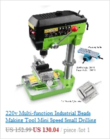Мини электрический DIY дрель Переменная скорость микро сверлильный пресс машина 220 В 680 Вт 5168E