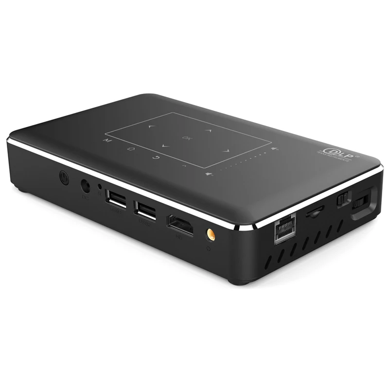 Умный светодиодный DLP проектор WZATCO Android Wi Fi Bluetooth 4 1 поддержка 4k Full HD 1080P домашний