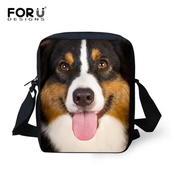 

FORUDESIGNS 2019 Children School Bags for Boys 3D Dog Print Schoolbag Cute Pet Pug School Shoulder Bag Kids Bookbags Mochila