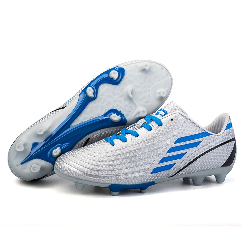Original profesional AG spike cala zapatos de fútbol de césped al aire libre los hombres, los niños botas de fútbol niños zapatillas de deporte zapatillas de fútbol chuteira de futsal