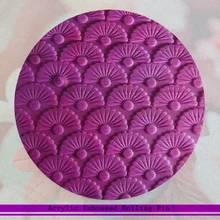 Цельнокроеное платье sunrisepatterned тиснением Скалки для выпечки фонданта торт сахарный поделка кухонные Инструменты для декорирования аксессуары