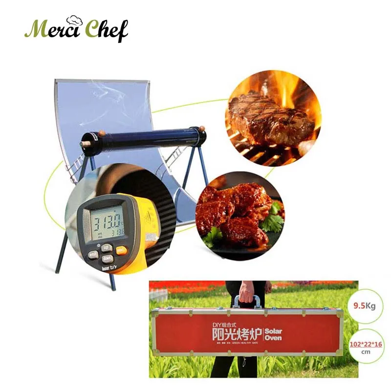 BBQ Grill Solar Oven Green Portable Barbecue Stove Environmentally Friendly Outdoor Outing Garden Tool Roast Kebab Making