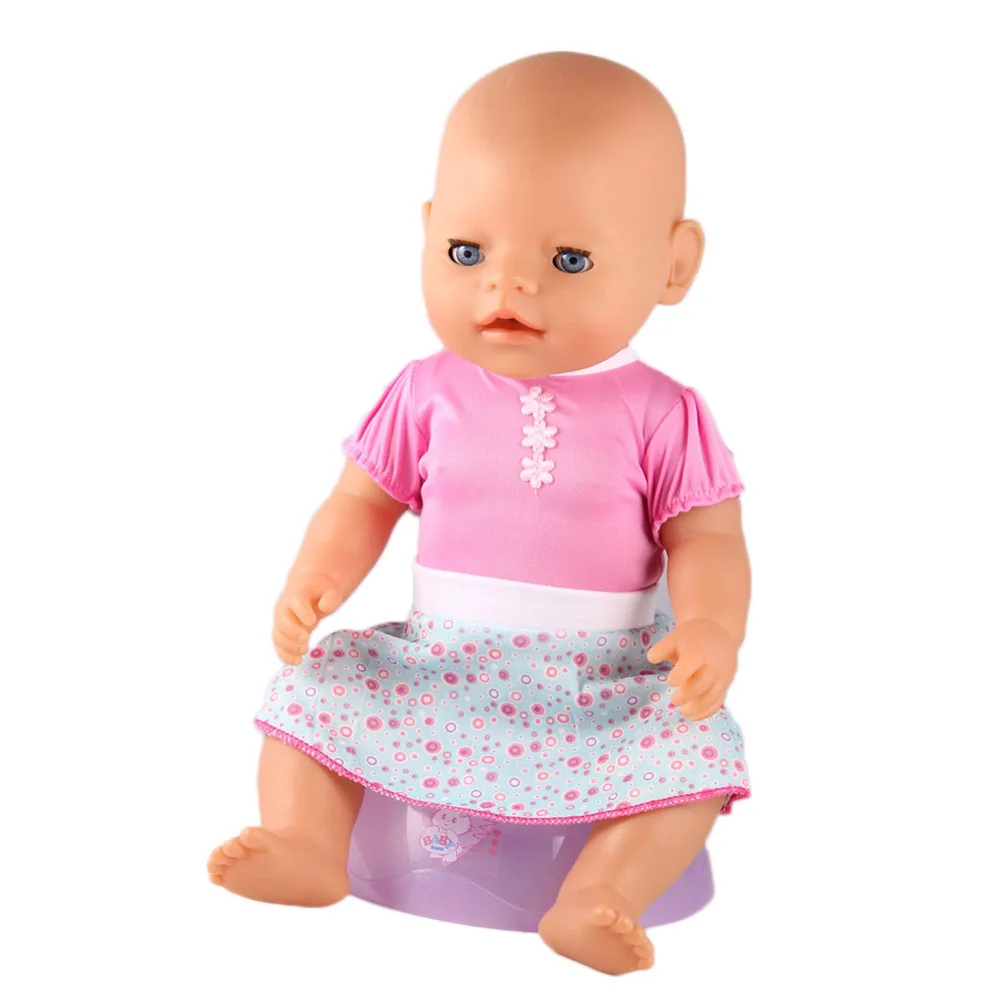 ZXZ Zapf Doll Clothes Fit For 43cm Baby Born Zapf Doll Reborn Babies