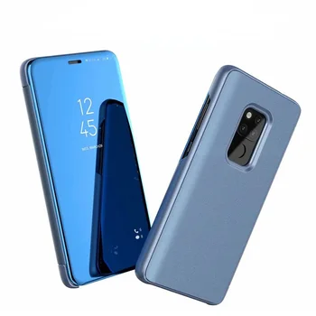

Premium Clear View Mirror Smart Case For Huawei Mate 20 Pro Magnetic Leather Flip Case For Huawei Mate 20 Lite Cover