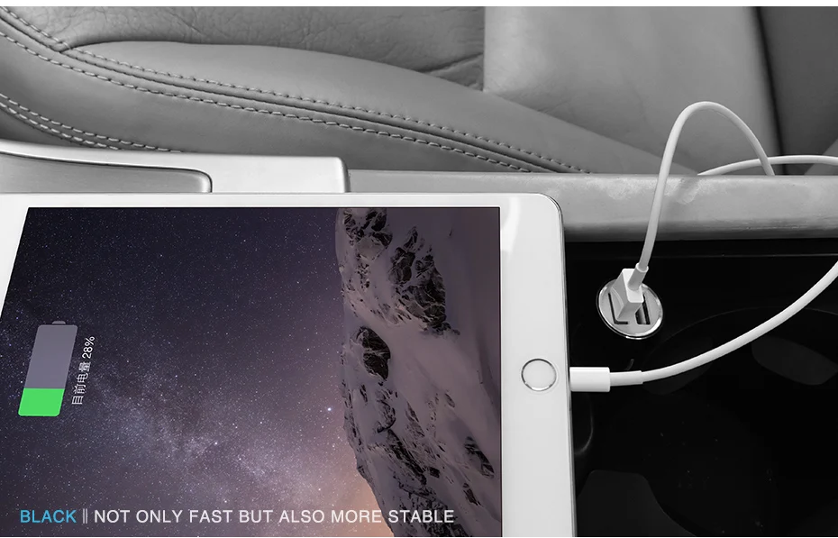 Автомобильное зарядное устройство HOCO Z7 с двумя usb-портами для iPhone, iPad, Xiaomi, samsung, адаптер для мобильного смартфона, 2 USB, 2,4 А, универсальное зарядное устройство с двумя портами
