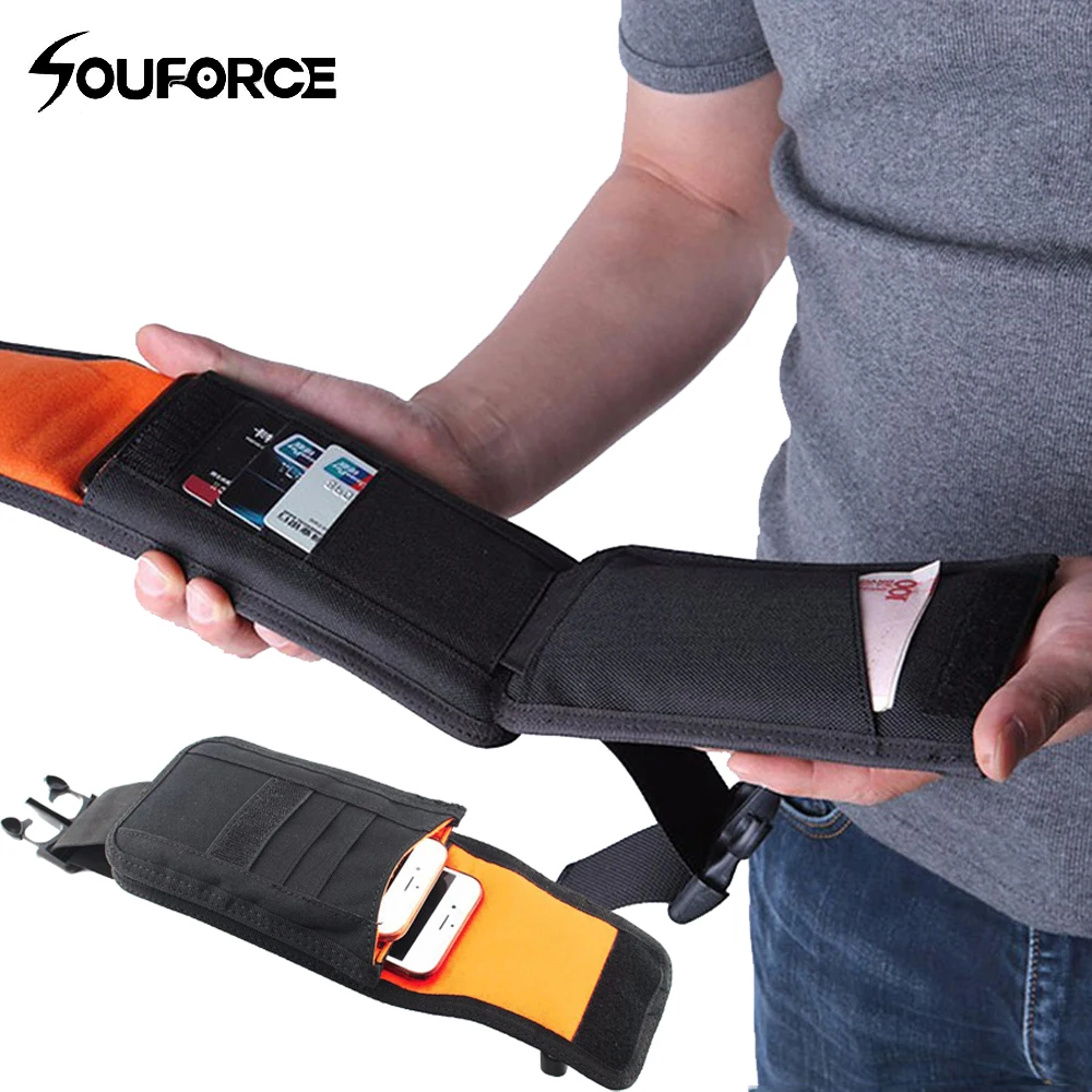 Comprar Nuevo paquete de cintura táctica a prueba de golpes doble bolsa de teléfono cartera bolso de mano de la tarjeta Molle sistema pistola accesorio para Camping caza