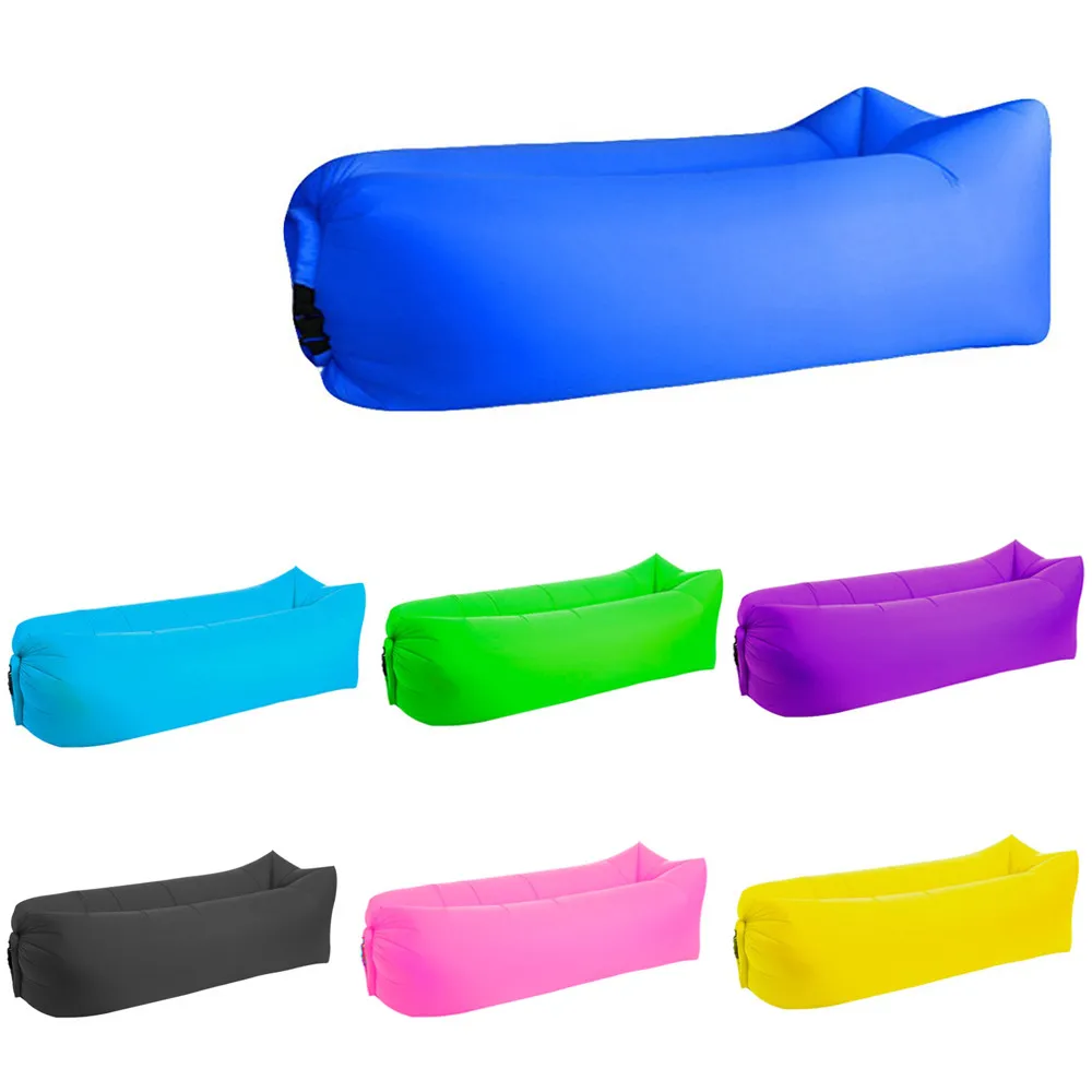 

Light Sleeping Bag Waterproof Inflatable Bag Lazy Sofa Camping Sleeping Bags Air Bed Adult Beach Lounge Chair Folding CE2075/10