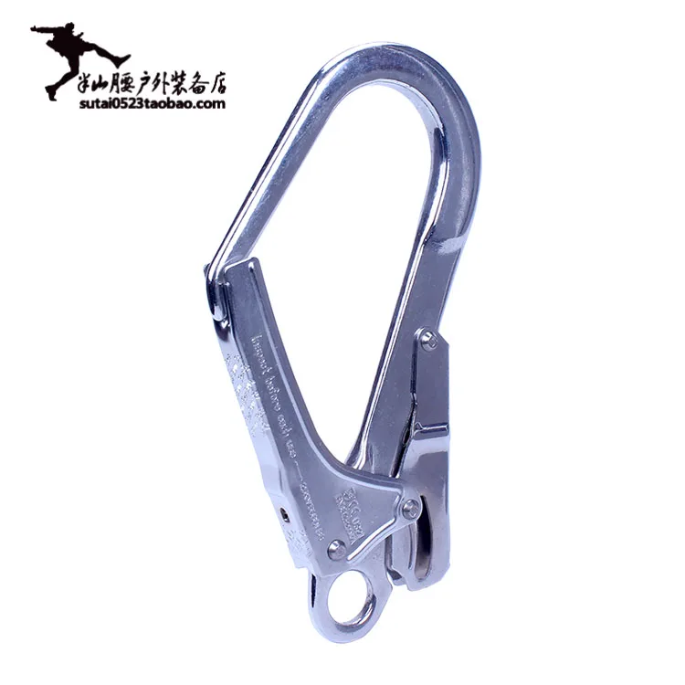 

The high-altitude hook hook hook scaffolding fast safety belt quickly import CE certification 25KN steel hook