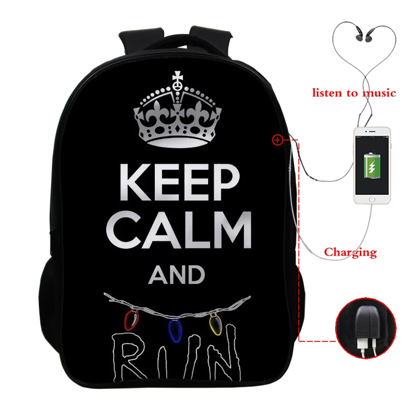 10 Рюкзак Mochila Stranger Things 16 дюймов Sac A Dos 3 школьные сумки для девочек-подростков Bookbag Cartera Mujer Hombre рюкзак - Цвет: 10