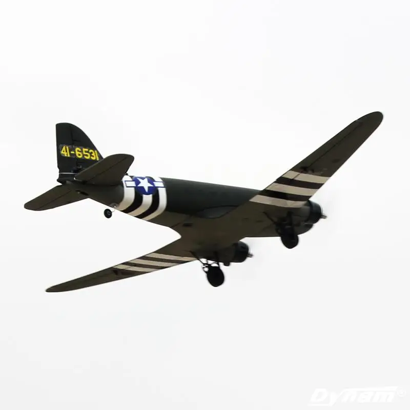 C47SKYBUS skytrain dynam 1,47 метров PNP EPO RC самолет