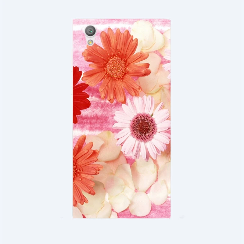 Мягкий силиконовый чехол из ТПУ для Xperia L1 G3311 G3312 с цветочным рисунком единорогом