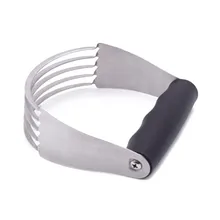 Многофункциональный тестомеситель из нержавеющей стали, профессиональный резак для теста, надежные инструменты