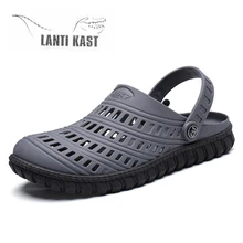 Men Water Shoes 2019 Beach Aqua Fishing Barefoot Shoes Slippers Summer Hole Clogs Sandals Mules Breathable Casual Men Footwear цена Men Water Shoes 2019 Beach Aqua Fishing Barefoot Shoes Slippers Summer Hole Clogs Sandals Mules Breathable Casual Men Footwear цены онлайн