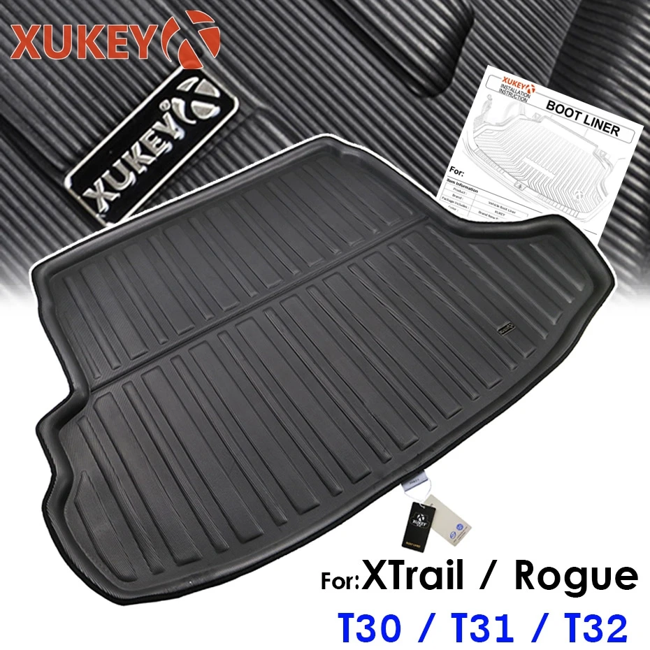 

Car Boot Cargo Liner For Nissan X-Trail Rogue XTrail T30 T31 T32 2001 - 2018 Rear Trunk Floor Mat Tray Carpet Mud Protector