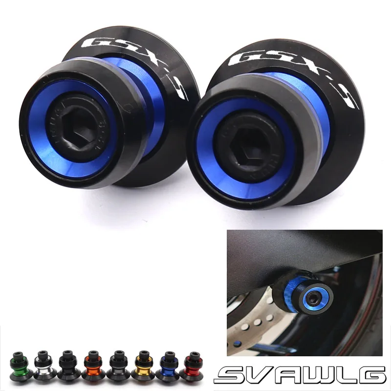 

Motorcycle Accessories CNC Aluminum M8 Swingarm Spools Slider Stand Screw For Suzuki GSXS750 GSXS1000 F-ABS GSXS 750 1000
