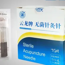 500 шт./кор. yunlong стерильные иглы для иглотерапии одноразовые акупунктурные массажные иглы не трубки 0,16*7/0,16*13 мм