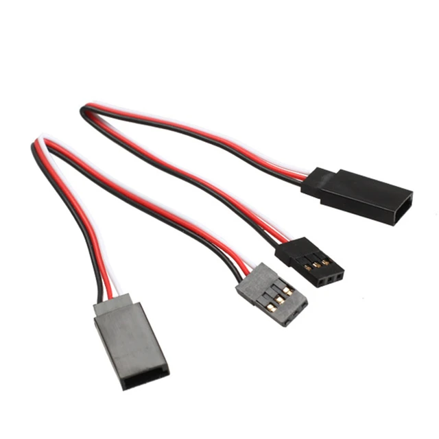 10pcs/lot 10cm 15CM 30CM 50CM 100CM RC Servo Extension Cord Cable Wire 150mm Lead JR Wholesale 2