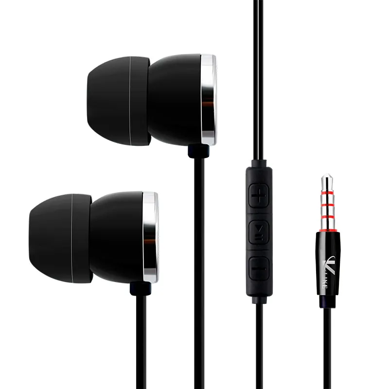 Goedkoop Sport Oortelefoon Wired In Ear Oortelefoon Super Bass Stereo Headset Oordopjes Met Microfoon Metalen Oortelefoon Voor Iphone Xiaomi Huawei