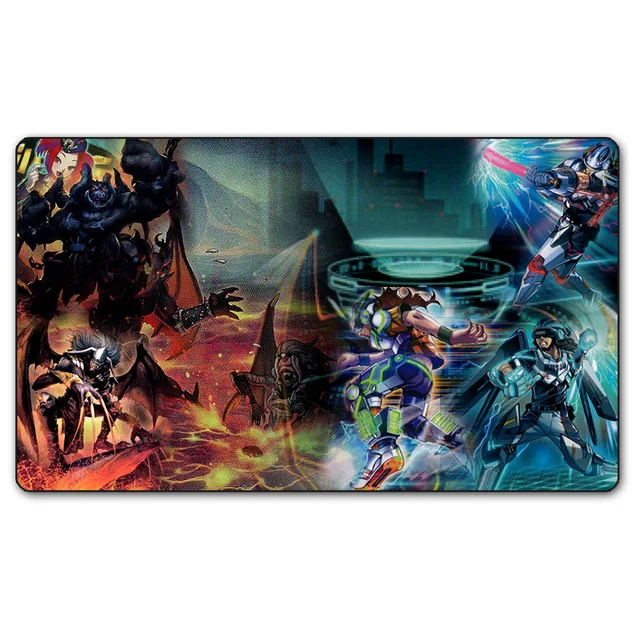(YGO 03 Playmat) 35X60CM YU GI OH Play Mat YGO Card Games Table Pad