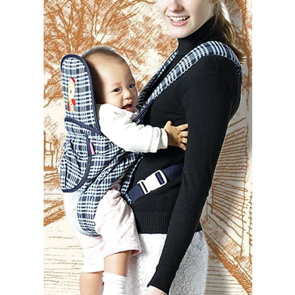 

Multi-functional Baby Wrap Carrier Bag Mum's Backpack with Hip Seat 4-24 Months Infant Baby Portable Large Capacity Mother Bag