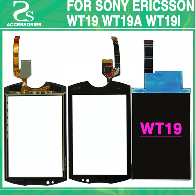 

New Wt19 LCD Touch Screen For Sony Ericsson Live with Walkman wt19i wt19 LCD Display Digitizer Touch Sensor Glass Panel