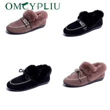 Женские зимние ботинки; коллекция года; зимние женские ботинки; модные бархатные ботинки размера плюс на плоской подошве; теплая Женская хлопковая обувь; Botas mujer