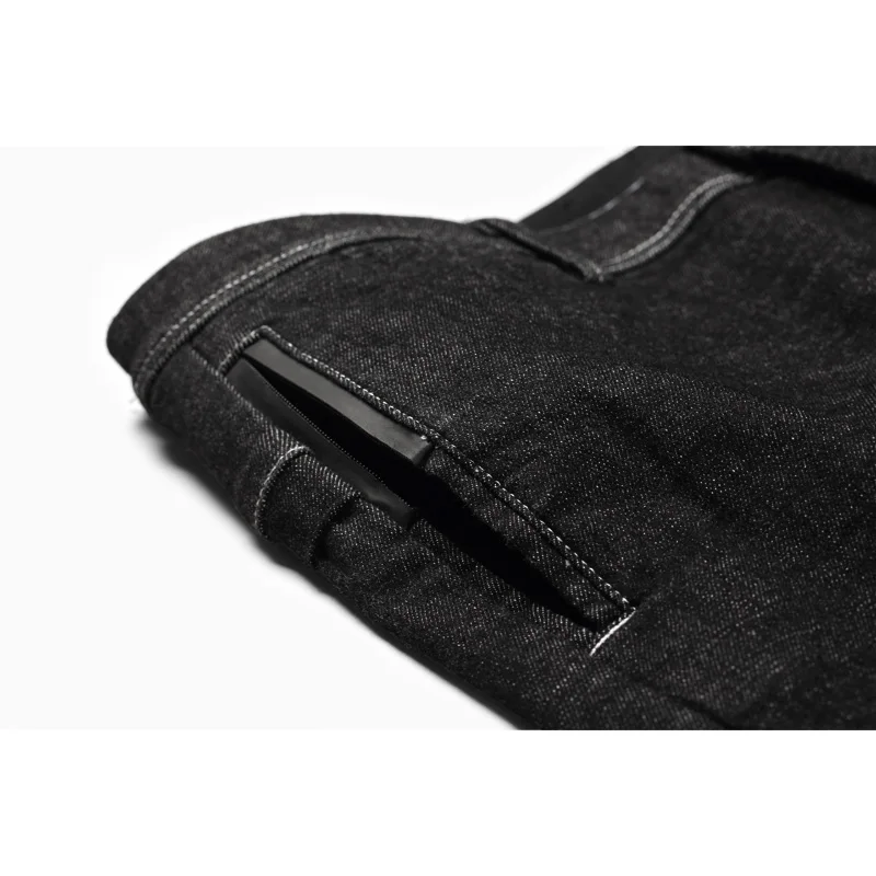 Enjeolon Mens Jeans Brand Black Jeans Men Fashion Long Trousers Mens Denim Jeans Pants Clothes KZ6141