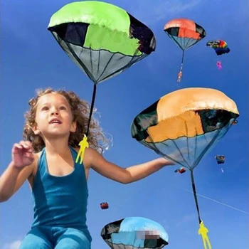 

Hand Throwing kids mini play parachute toy soldier Outdoor sports Children's Educational Toys